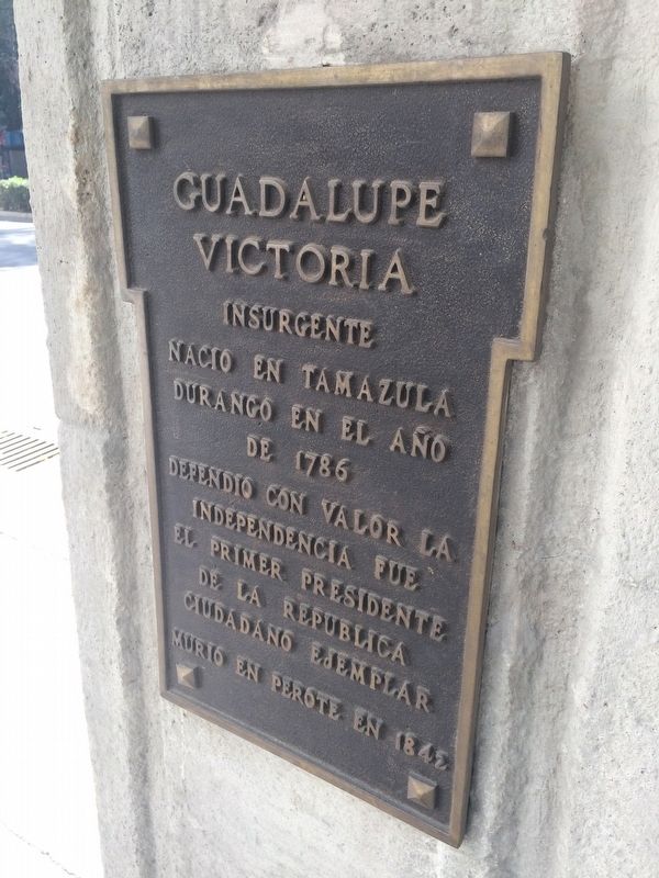 Guadalupe Victoria Marker image. Click for full size.