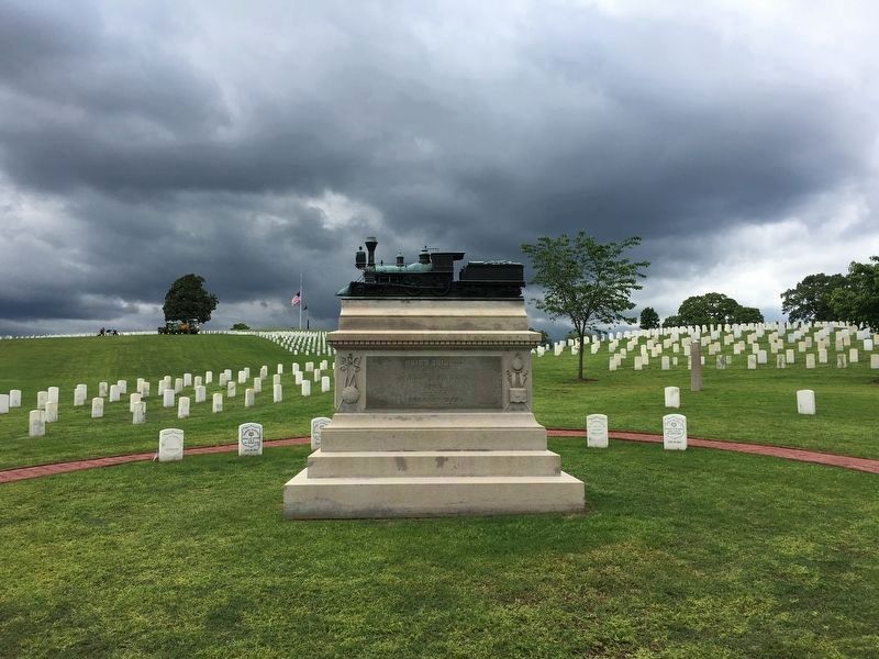 The Andrews' Raiders Monument image. Click for full size.