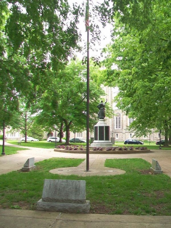 Korean Conflict Memorial Marker. Click for full size. Korean Conflict Memorial Marker image. Click for full size.