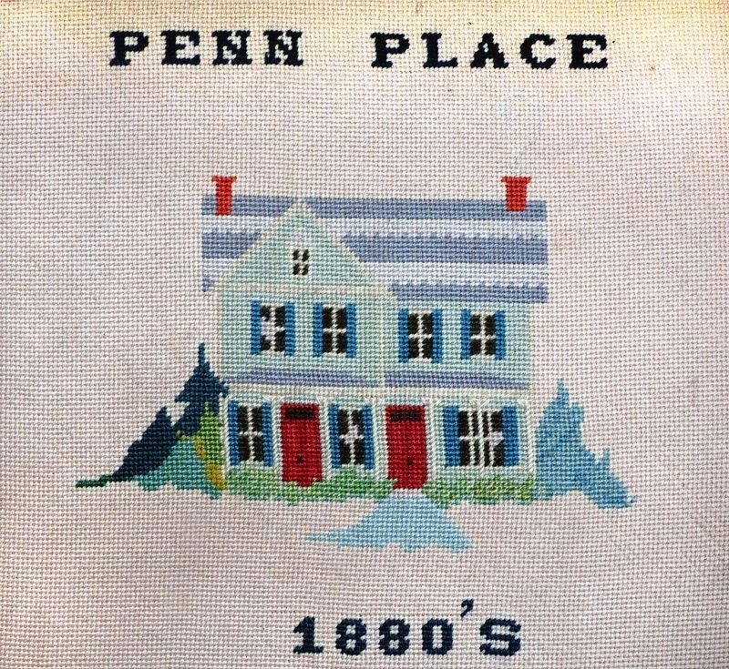 Penn Place, 1880's image. Click for full size.
