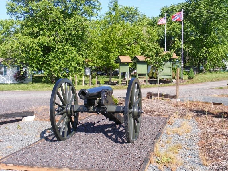 Cannon and Kiosk area image. Click for full size.