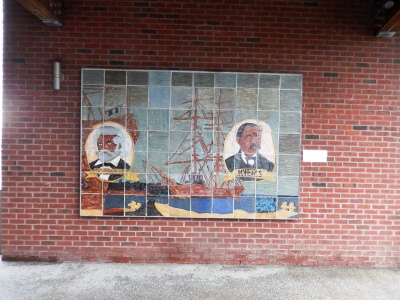Frederick Douglas-Isaac Myers Mural image. Click for full size.