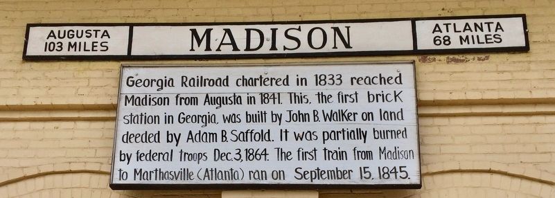 Madison Station. Click for full size. Madison Station image. Click for full size.
