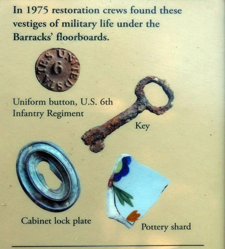 Vestiges of Military Life image. Click for full size.