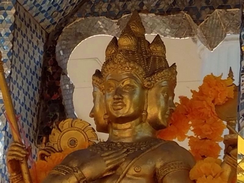 The Shrine of the Four-Faced Brahma Marker image. Click for full size.