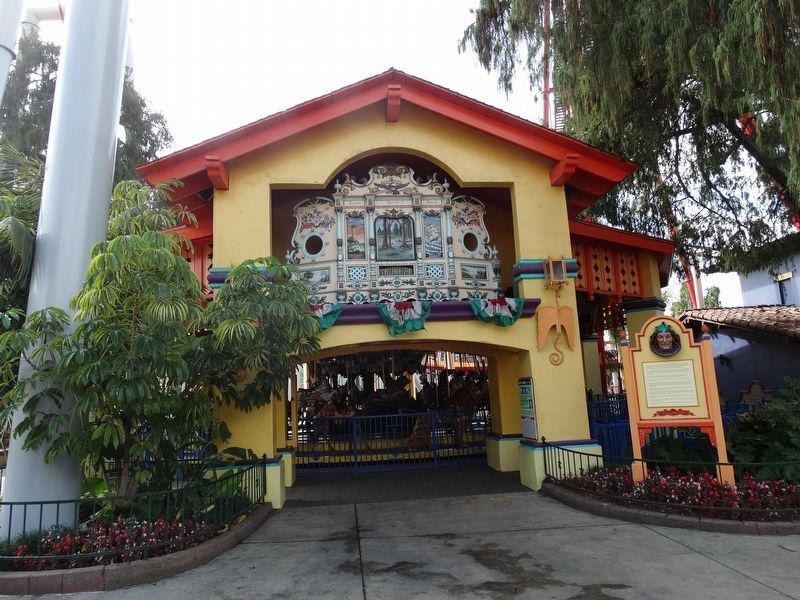 Entrance to the Knott's Classic Carousel image. Click for full size.