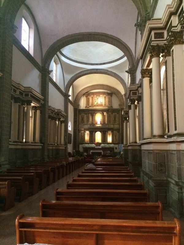Interior of the Parish of Our Lady of Lourdes. Click for full size. Interior of the Parish of Our Lady of Lourdes image. Click for full size.