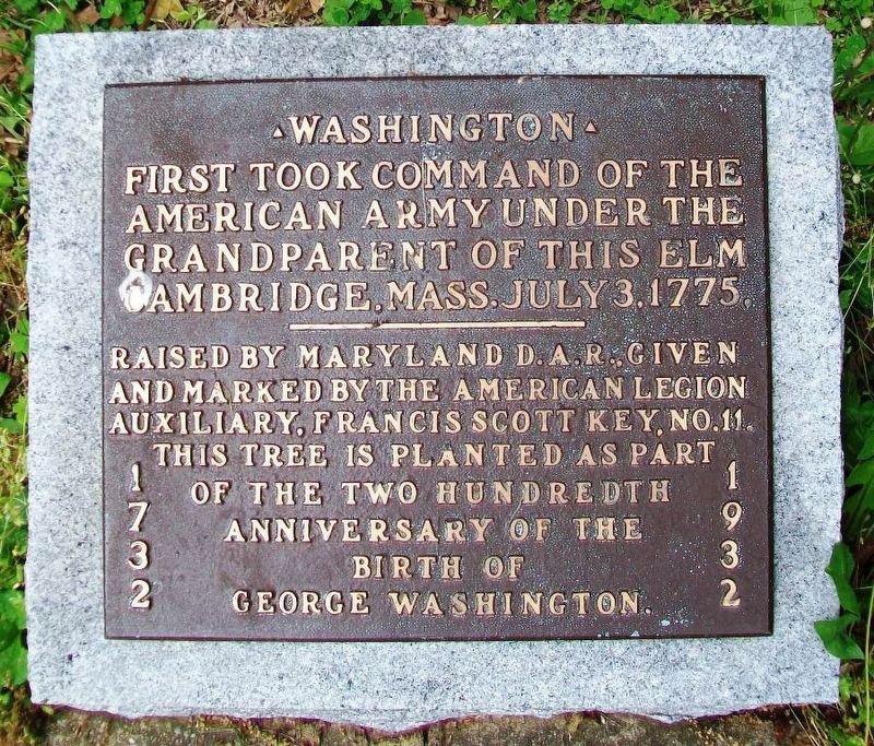 George Washington Bicentennial Memorial Marker image. Click for full size.