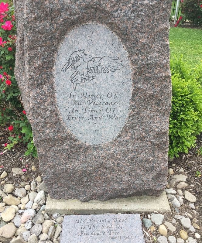 Veterans Memorial Marker. Click for full size. Veterans Memorial Marker image. Click for full size.