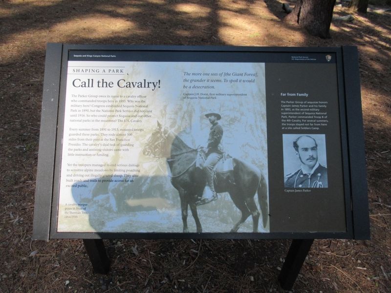 Call the Cavalry! Marker image. Click for full size.