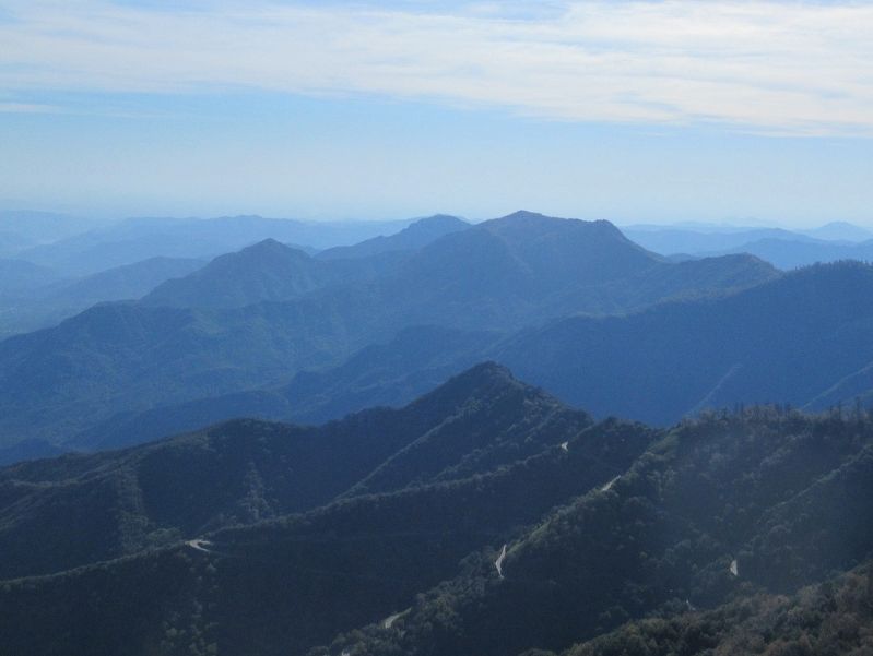 View from Moro Rock. Click for full size. View from Moro Rock image. Click for full size.