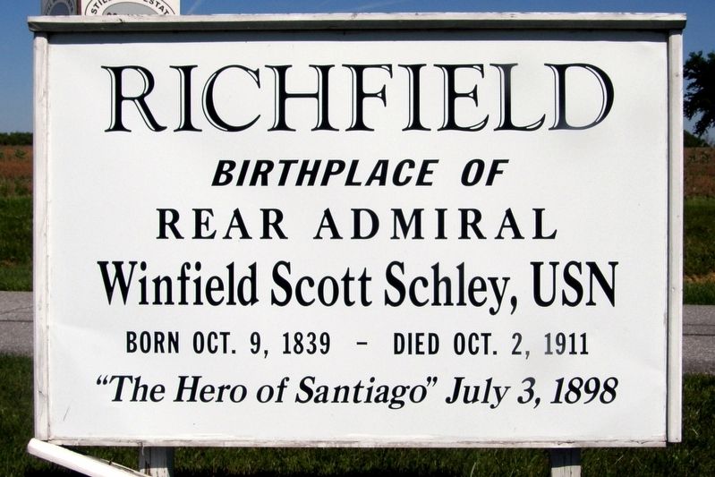 Richfield Marker. Click for full size. Richfield Marker image. Click for full size.