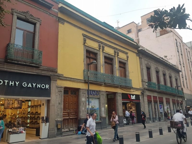 House of Jos� y Francisco Fagoaga y Villaurru�a Marker image. Click for full size.