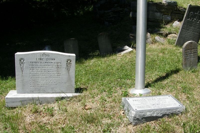 In Honor of Private Luke Quinn. Click for full size. In Honor of Private Luke Quinn image. Click for full size.