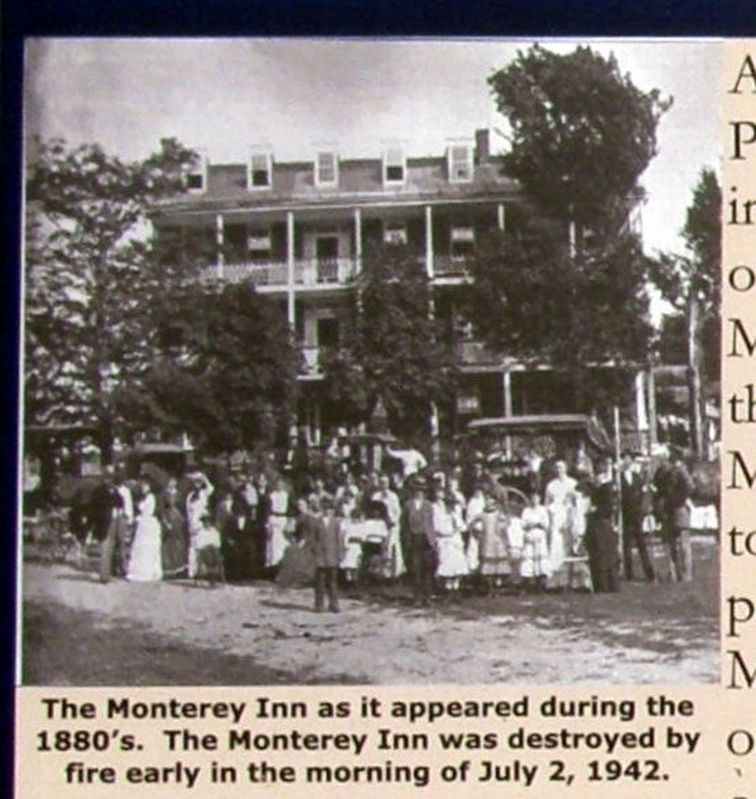 The Monterey Inn. Click for full size. The Monterey Inn image. Click for full size.