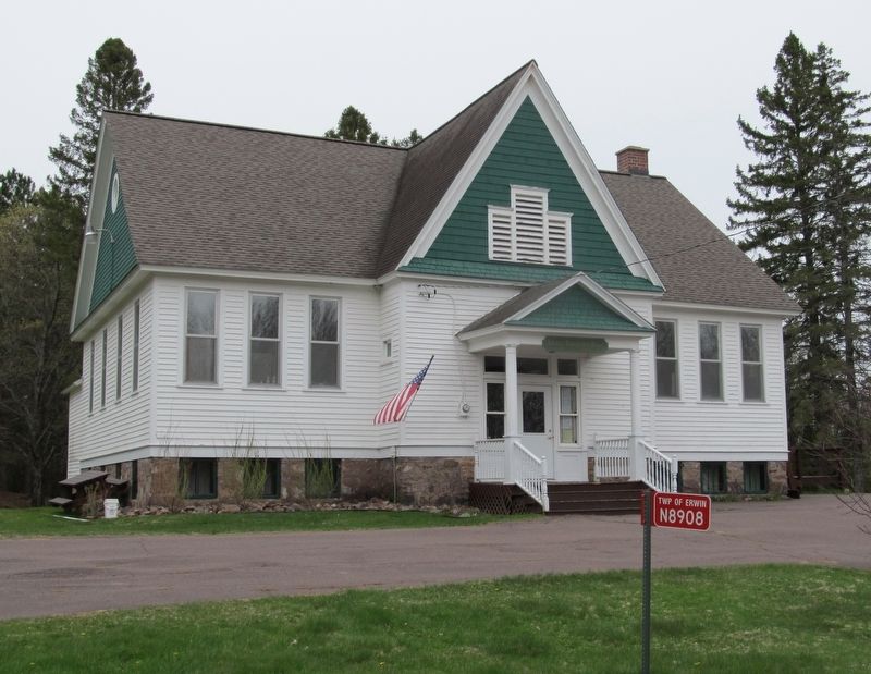 Erwin Central School Marker. Click for full size. Erwin Central School Marker image. Click for full size.