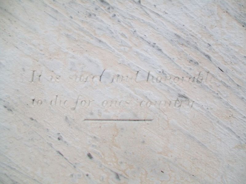 Confederate Dead Monument Epitaph. Click for full size. Confederate Dead Monument Epitaph image. Click for full size.
