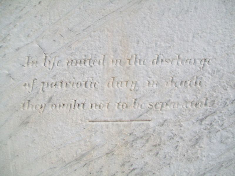Confederate Dead Monument Epitaph. Click for full size. Confederate Dead Monument Epitaph image. Click for full size.