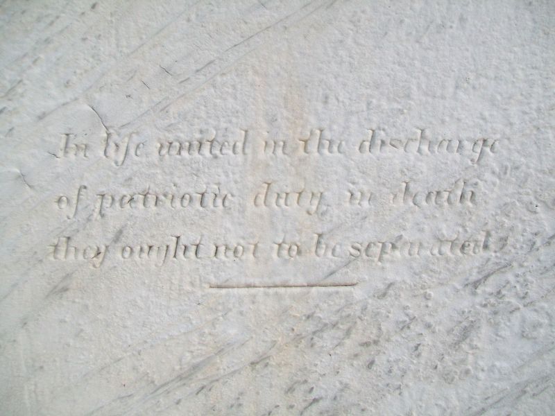 Confederate Dead Monument Epitaph image. Click for full size.