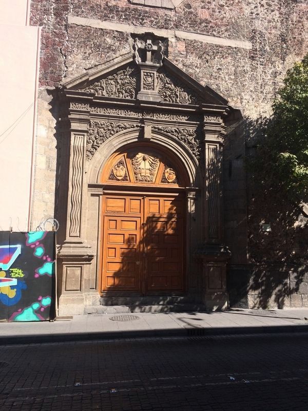 Chapel of the Marquis of Salvatierra Marker. Click for full size. Chapel of the Marquis of Salvatierra Marker image. Click for full size.