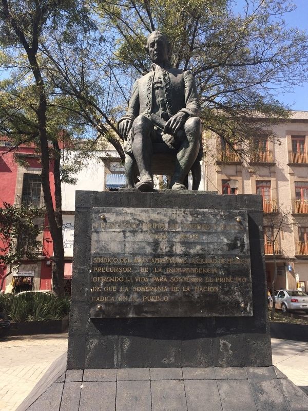 Francisco Primo de Verdad y Ramos Marker. Click for full size. Francisco Primo de Verdad y Ramos Marker image. Click for full size.