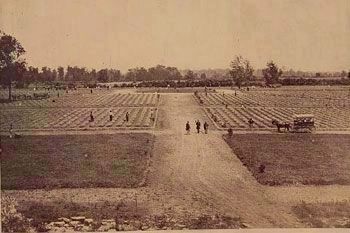 Stones River National Cemetery. Click for full size. Stones River National Cemetery image. Click for full size.