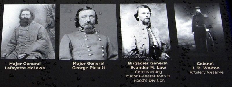 Longstreet's senior commanders image. Click for full size.