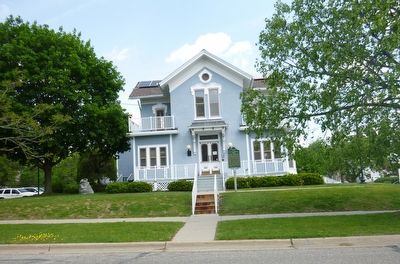 Morgan B. Hungerford House and Marker image. Click for full size.