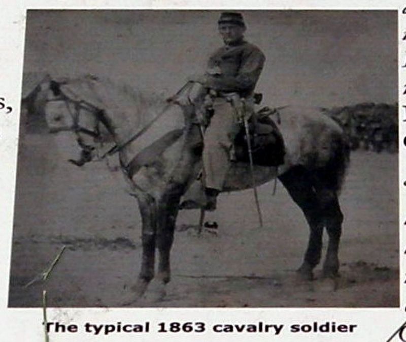 Insert - A typical cavalryman image. Click for full size.