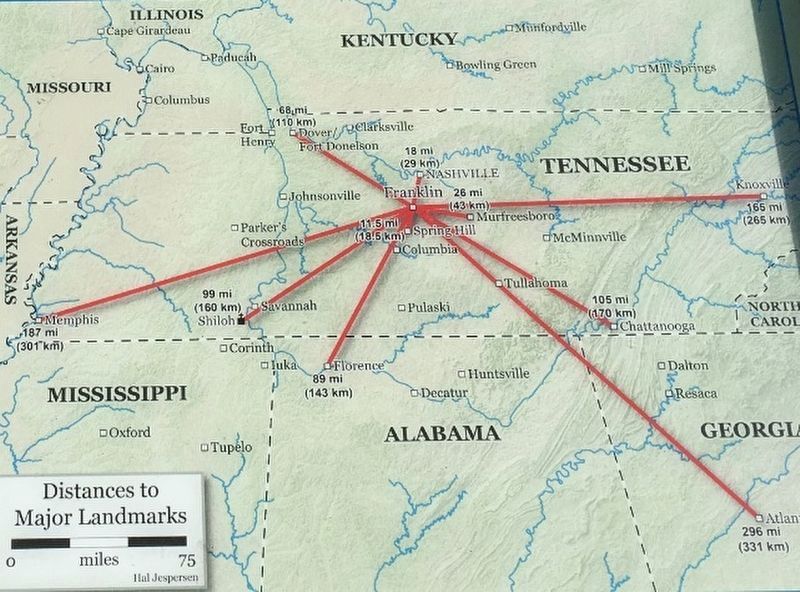 Distances to Major Landmarks. Click for full size. Distances to Major Landmarks image. Click for full size.