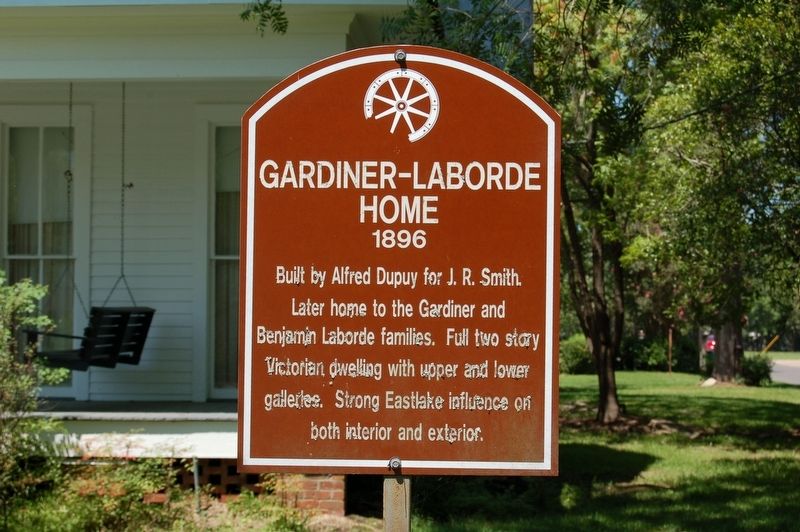Gardiner-Laborde Home Marker image. Click for full size.