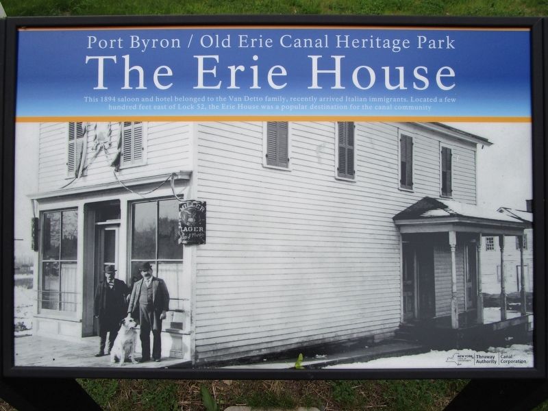 The Erie House Marker image. Click for full size.