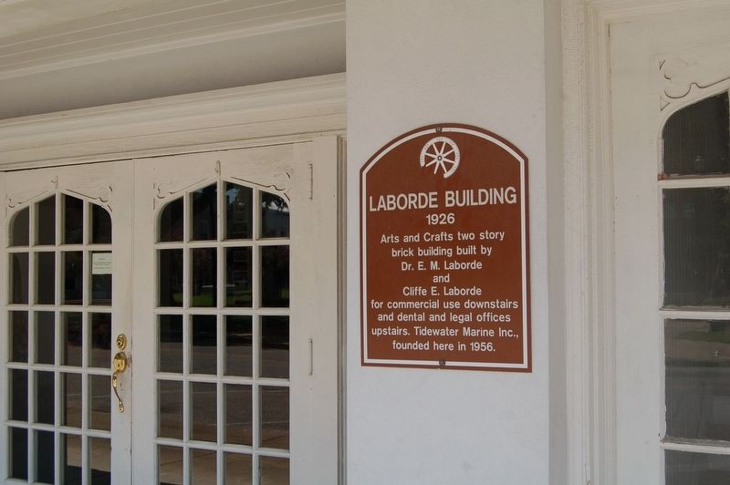 Laborde Building Marker. Click for full size. Laborde Building Marker image. Click for full size.