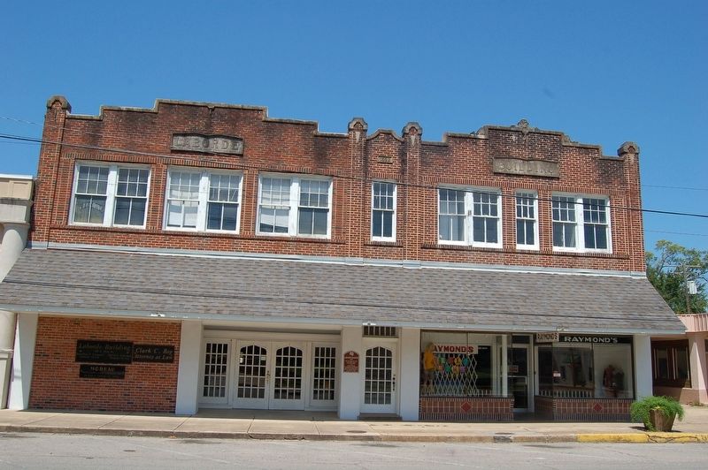 Laborde Building and Marker. Click for full size. Laborde Building and Marker image. Click for full size.