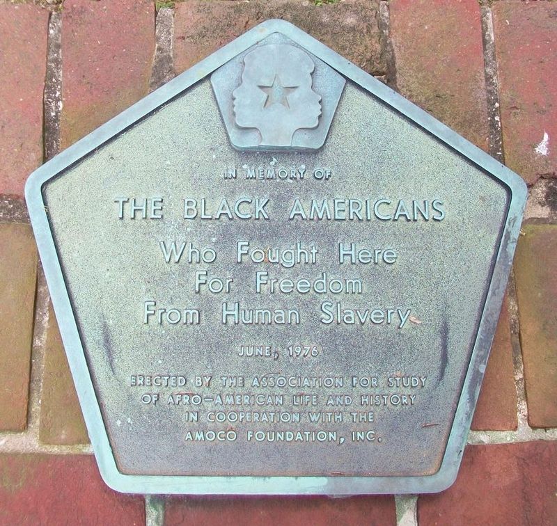 The Black Americans Marker. Click for full size. The Black Americans Marker image. Click for full size.