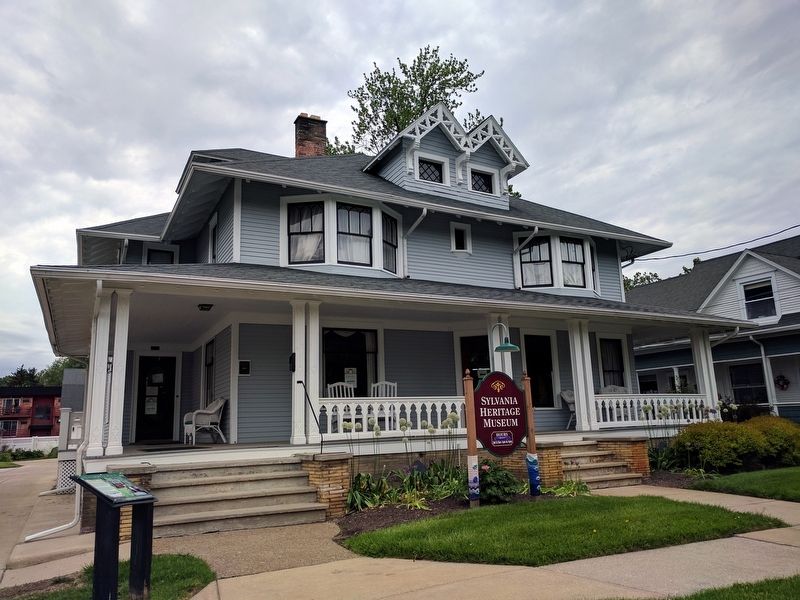 Sylvania Heritage Museum and Marker. Click for full size. Sylvania Heritage Museum and Marker image. Click for full size.
