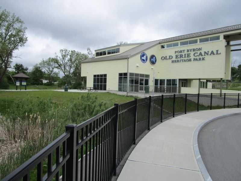 Visitor Center & Marker. Click for full size. Visitor Center & Marker image. Click for full size.