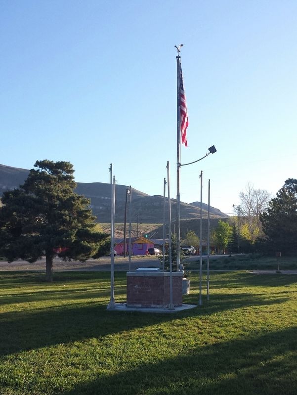 Arco Veterans Memorial Marker image. Click for full size.