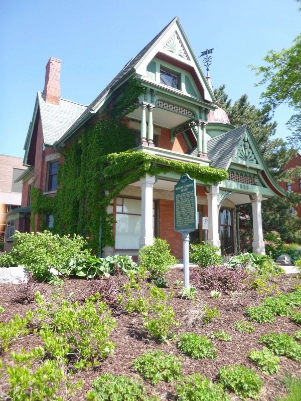 Rogers-Carrier House and Marker image. Click for full size.