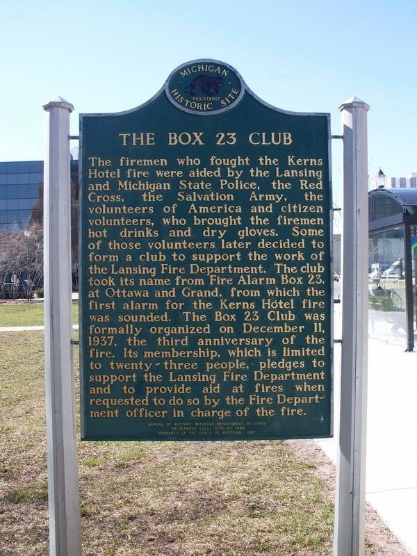 Box 23 Club Marker. Click for full size. Box 23 Club Marker image. Click for full size.