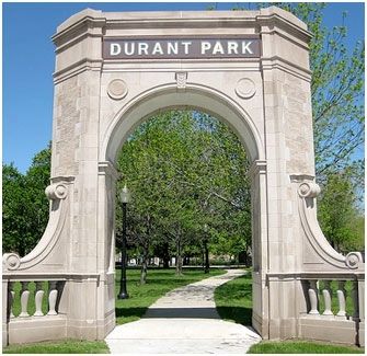 Durant Park Arch image. Click for full size.