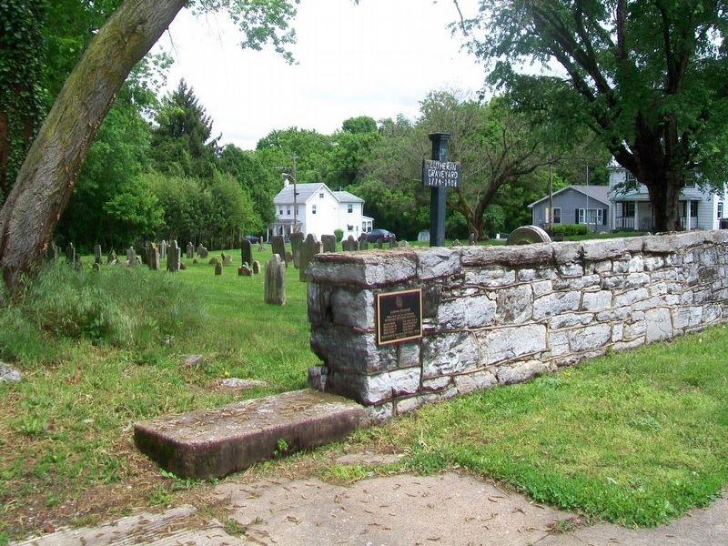 Lutheran Graveyard and Marker image. Click for full size.