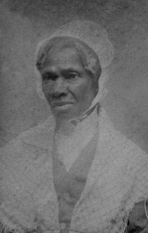 Sojourner Truth (c. 1797 – 1883), lecturer, abolitionist and women's rights activist image. Click for full size.