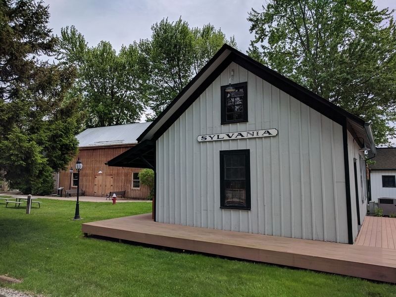 1858 Railroad Depot. Click for full size. 1858 Railroad Depot image. Click for full size.