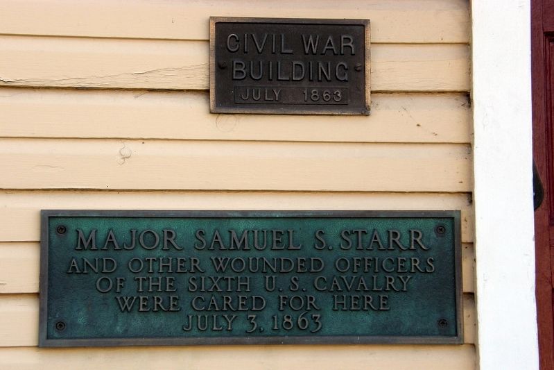Major Samuel S. Starr Marker image. Click for full size.