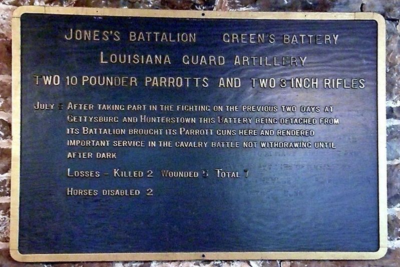 Green's Battery - Jones's Battalion Dopelganger image. Click for full size.