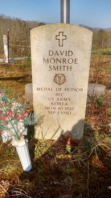 PFC David M. Smith Grave. Click for full size. PFC David M. Smith Grave image. Click for full size.