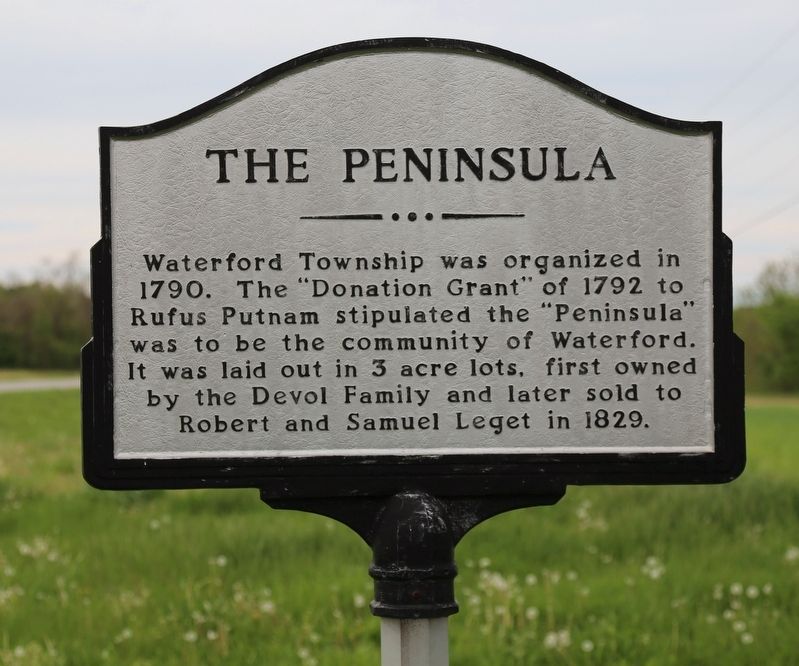 The Peninsula Marker image. Click for full size.