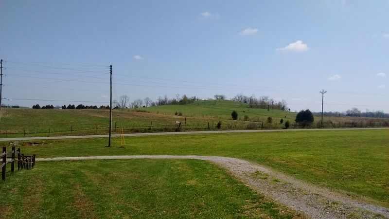 Sportsman's Hill as seen from William Whitley House. Click for full size. Sportsman's Hill as seen from William Whitley House image. Click for full size.