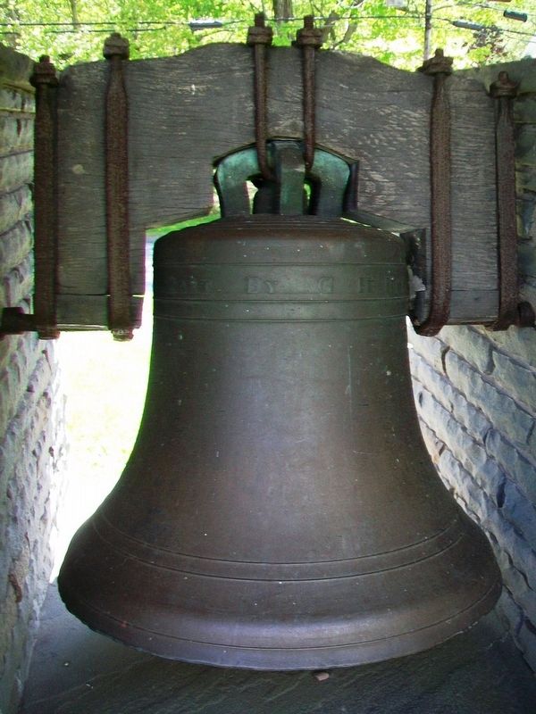 Original Congregational Bell. Click for full size. Original Congregational Bell image. Click for full size.